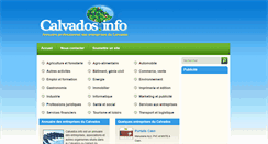 Desktop Screenshot of calvados.info